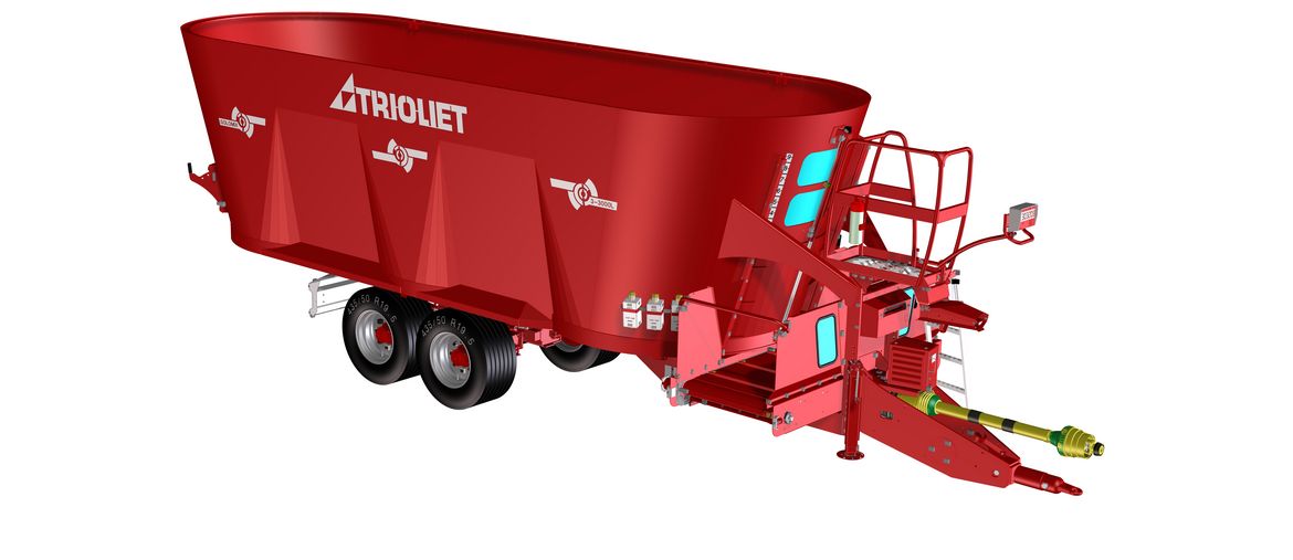 Homemade-feed-wagon-with-a-discharge-unit-to-feed-cows  