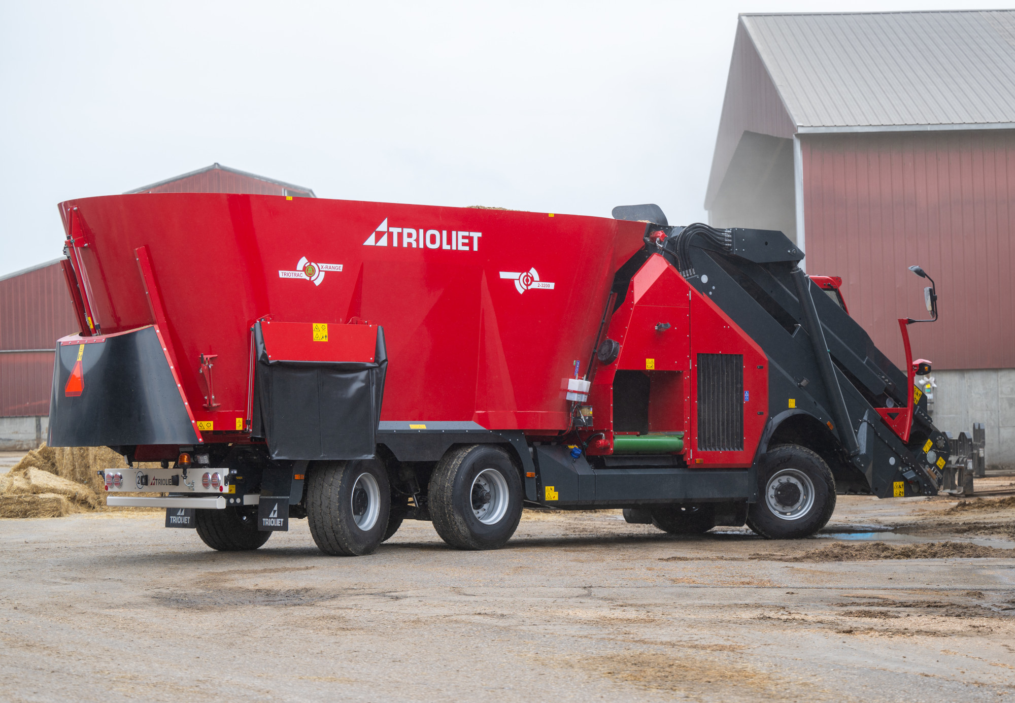 Triotrac X self propelled TMR mixer
